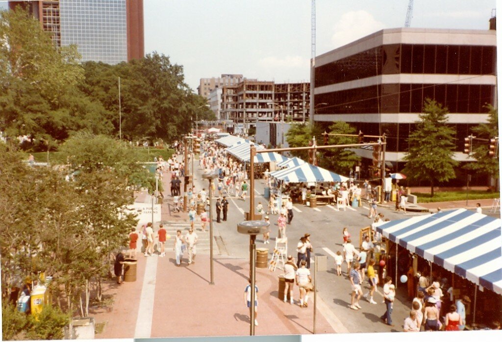 Tents down Markham '82